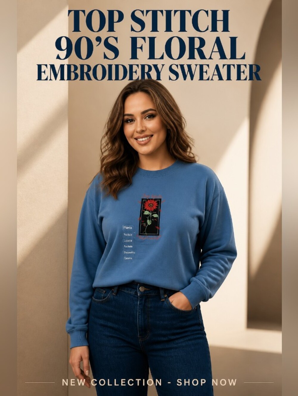 𝐓𝐨𝐩 𝐒𝐭𝐢𝐭𝐜𝐡 𝟗𝟎'𝐬 𝐅𝐥𝐨𝐫𝐚𝐥 𝐄𝐦𝐛𝐫𝐨𝐢𝐝𝐞𝐫𝐲 𝐒𝐰𝐞𝐚𝐭𝐞𝐫